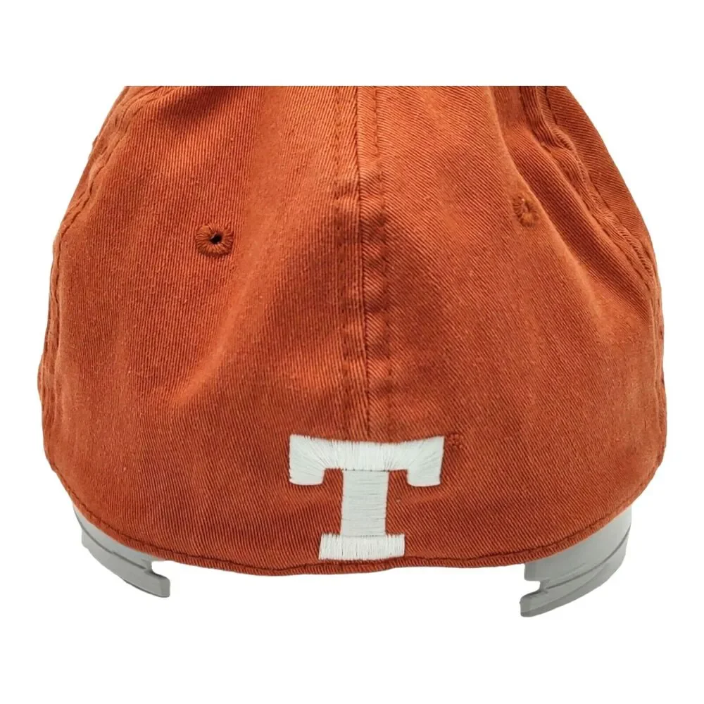New Era Texas Longhorns Fitted Size Med - Large Cap Hat Big T Embroidered Logo